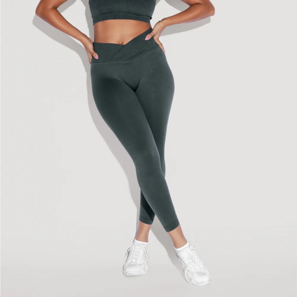 POPFLEX Crisscross Hourglass Seamless Legging Magical Forest, Size S
